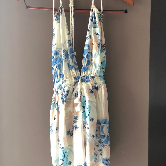 Ebby And I Drawstring Playsuit Romper Floral - Picture 8 of 8